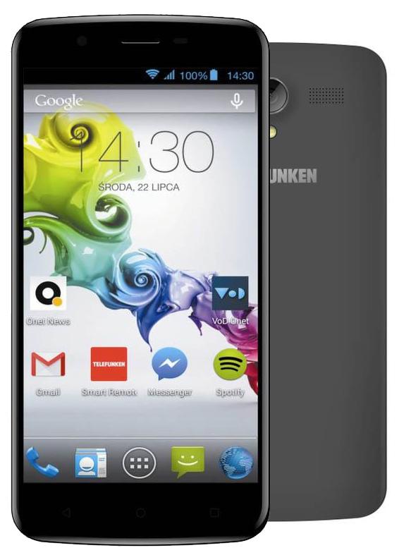 Smartfon Telefunken Lima LTE (czarny)