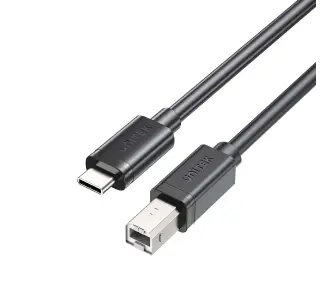 Kabel USB Unitek C14140ABK03-3M USB C - USB B 2.0 3m Czarny