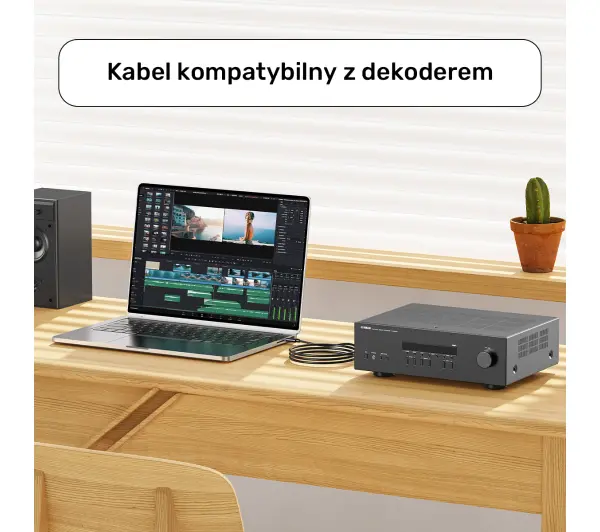 Unitek C14140ABK03-3M USB C - USB B 2.0 3m Czarny