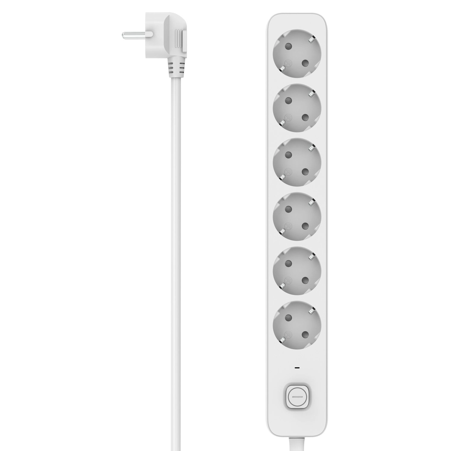 Listwa Hama 116079 6 gniazd 1,4m Biały