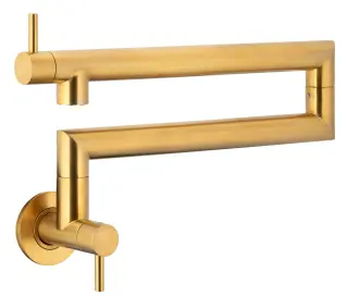 KFA Armatura Duero Pot Filler 6623-030-31 Stalowa Złoty mat - Kup na Raty - RRSO 0%