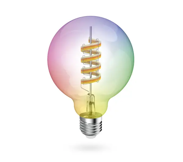 Hama WiFi E27 4,9W RGBW Filament