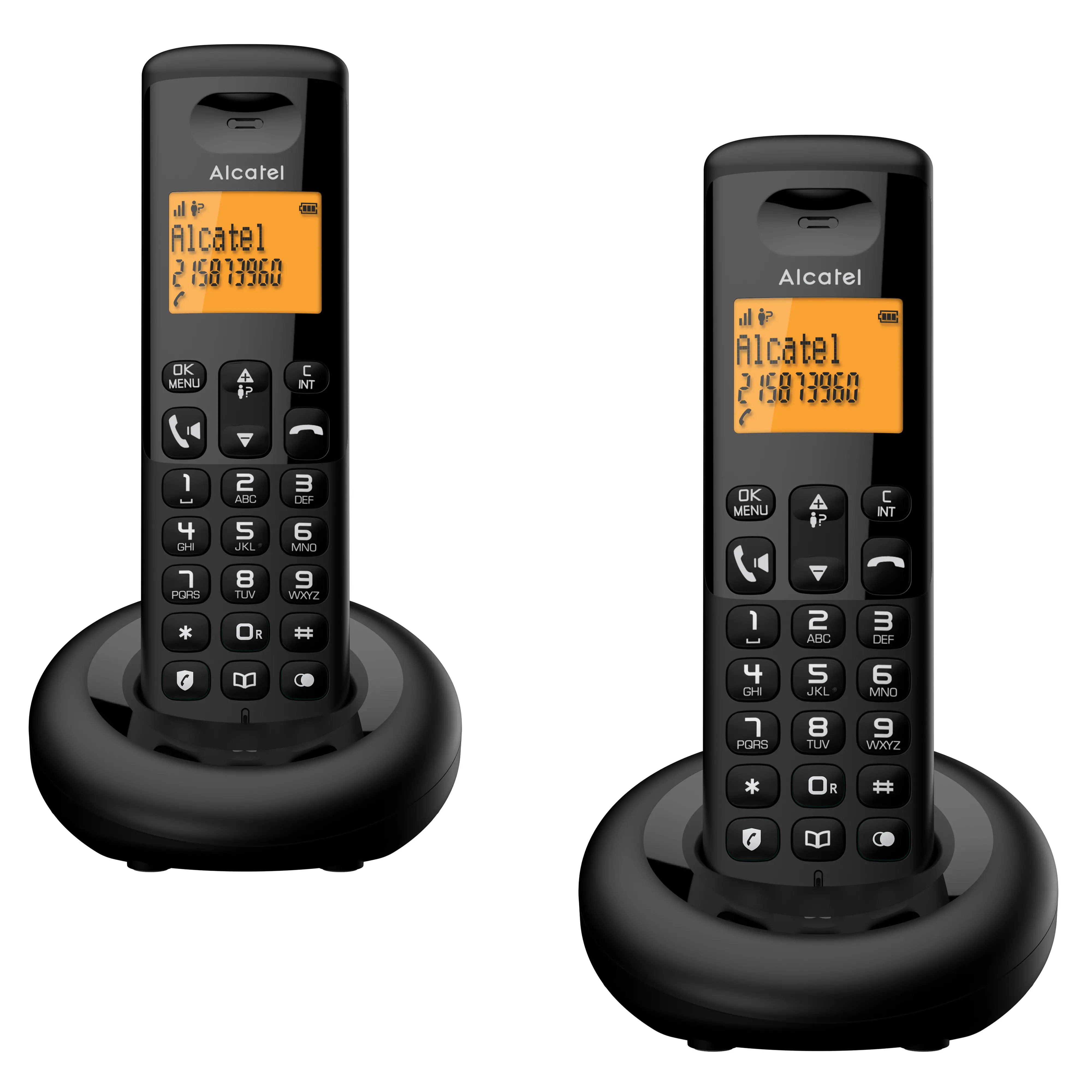 Telefon ALCATEL E260 Duo Czarny