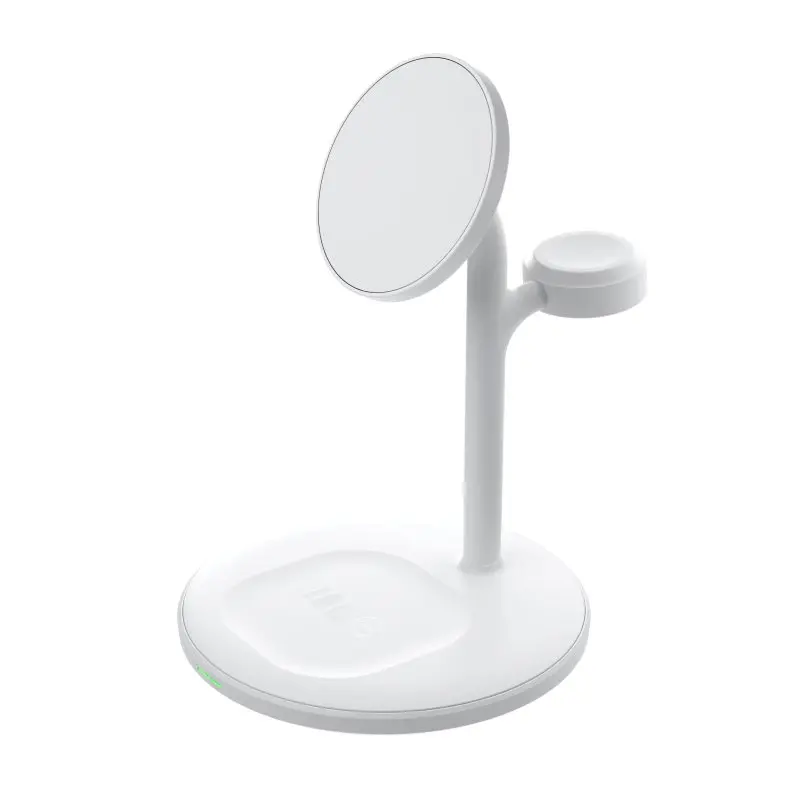 Ładowarka indukcyjna Green Cell MagScape 3w1 Biały