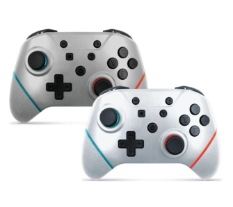 Pad Armor3 NuChamp Wireless Game Controller 2 Pack do Nintendo Switch Bezprzewodowy Biały / Srebrny 2szt.