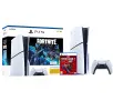 Konsola Sony Sony PlayStation 5 Slim D Chassis (PS5) 1TB z napędem Fortnite Cobalt + Marvel’s Spider-Man 2