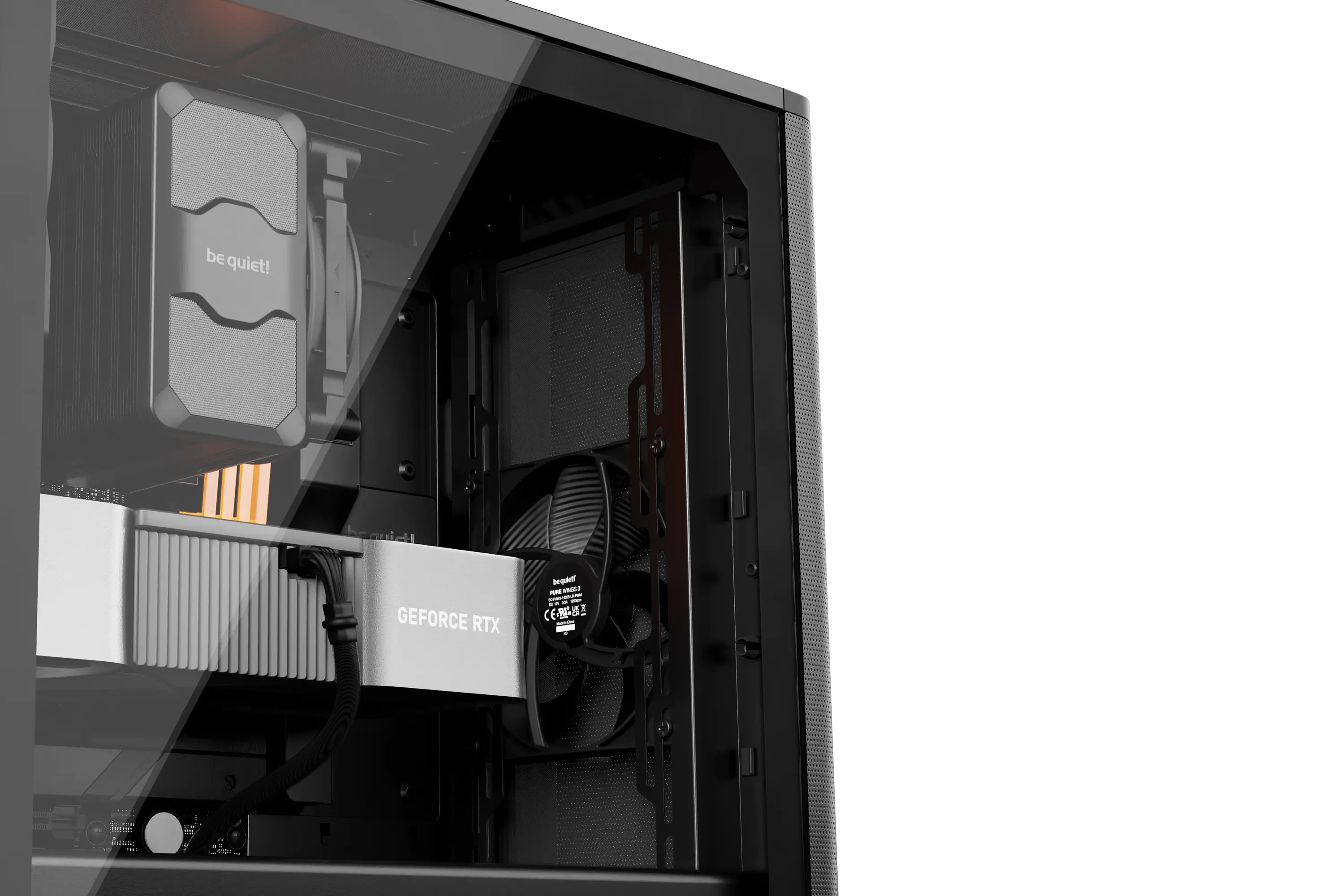 Obudowa be quiet! Pure Base 501 Airflow Okno Czarny