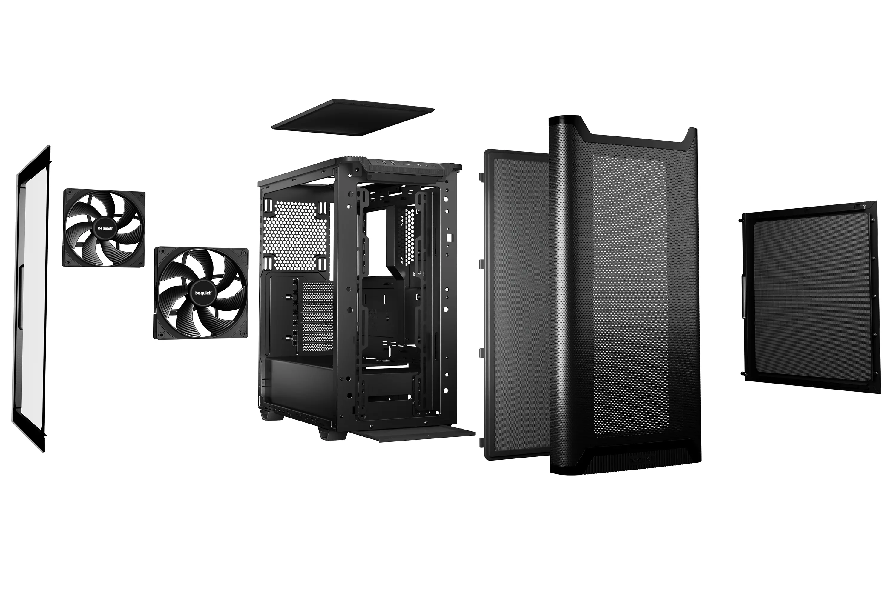Obudowa be quiet! Pure Base 501 Airflow Okno Czarny