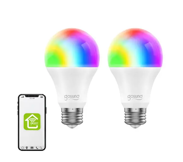 Gosund RGB Wi-Fi LED B4-2 E27 2szt
