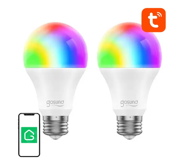 Gosund RGB Wi-Fi LED B4-2 E27 2szt