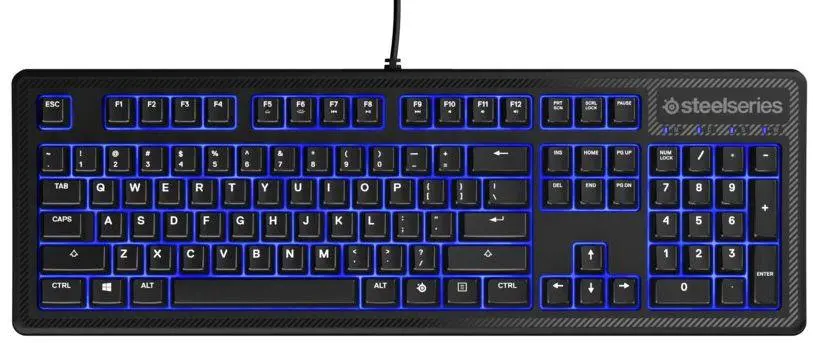 Klawiatura membranowa SteelSeries Apex 100 Czarny