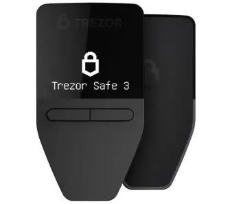 Portfel kryptowalut Trezor Safe 3 Czarny