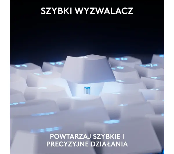 Logitech Pro X TKL Rapid Biały - Kup na Raty - RRSO 0%