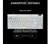 Klawiatura Logitech Pro X TKL Rapid Biały