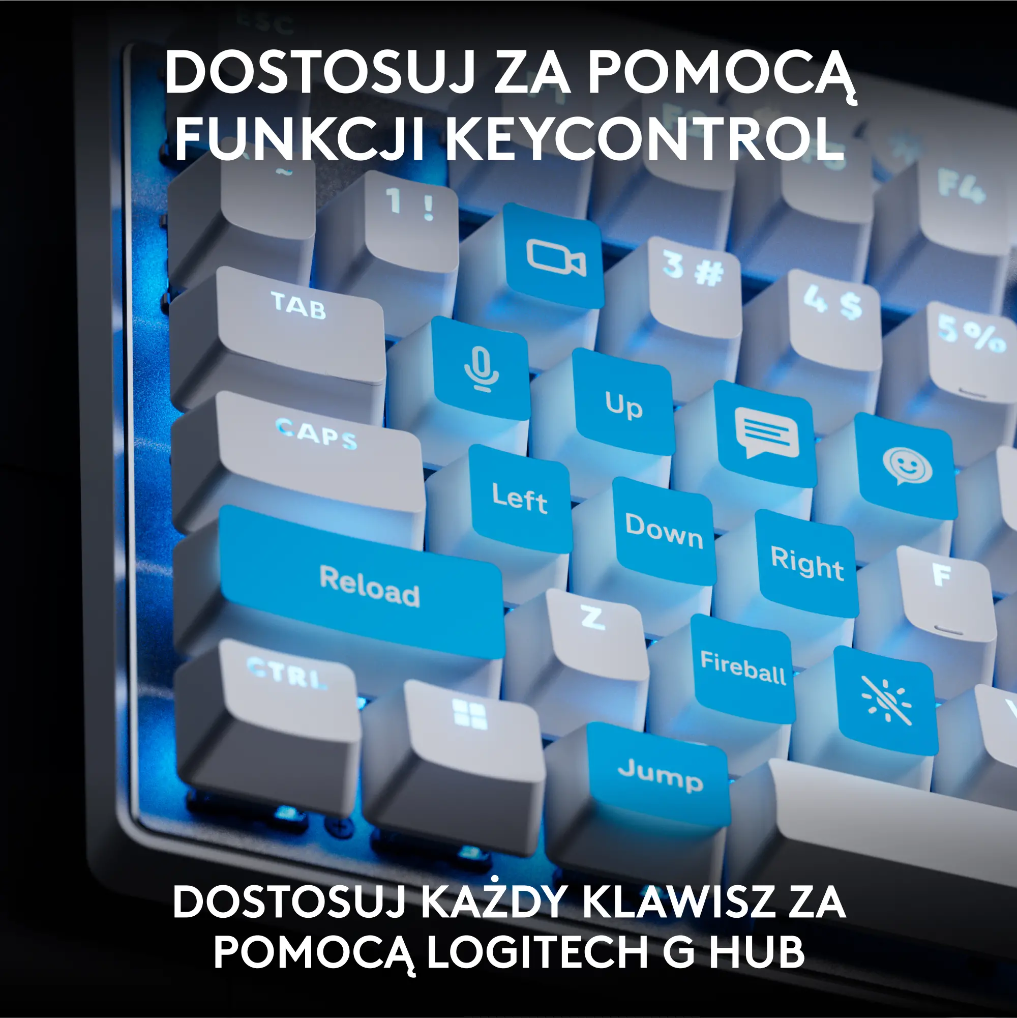 logicool PRO X TKL RAPID ホワイト Klawiatura Logitech Pro X TKL Rapid Biały - Opinie, Cena