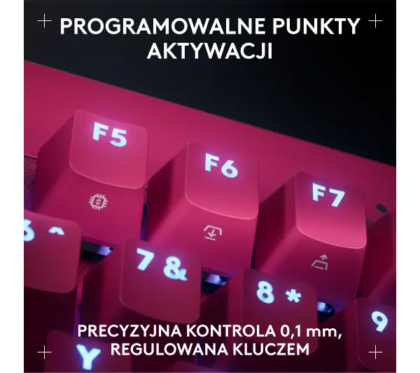 Logitech Pro X TKL Rapid Różowy - Kup na Raty - RRSO 0%