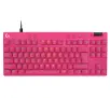 Klawiatura Logitech Pro X TKL Rapid Różowy