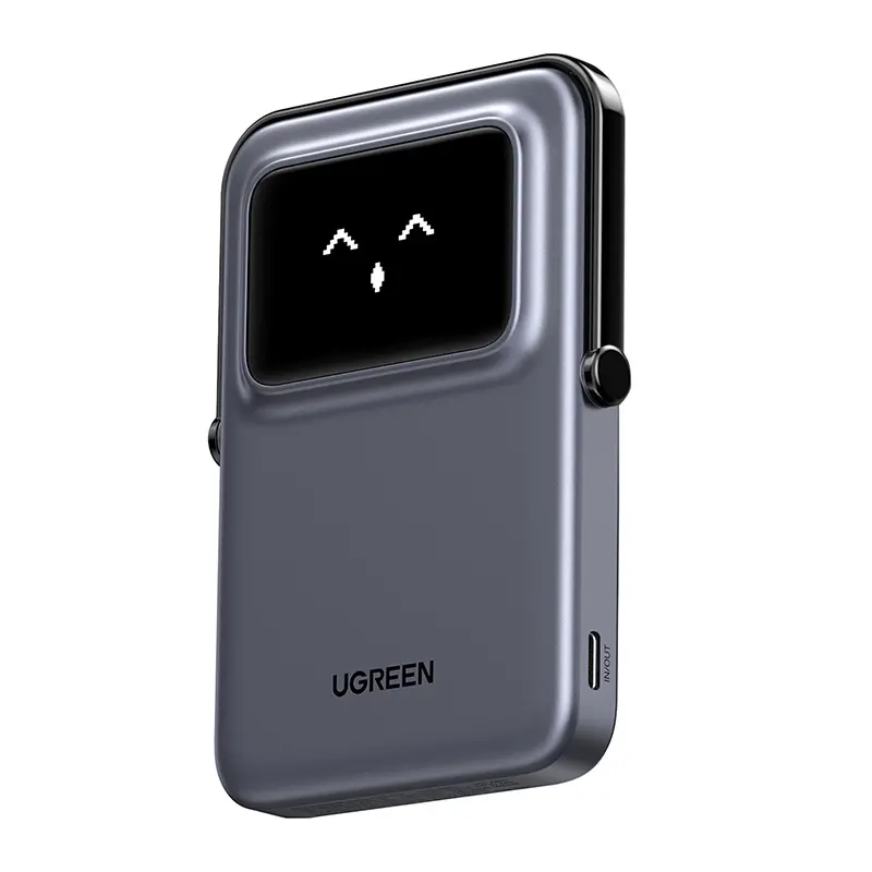 фото Зовнішній акумулятор (павербанк) Ugreen Uno PB571 5000mAh 20W Grey