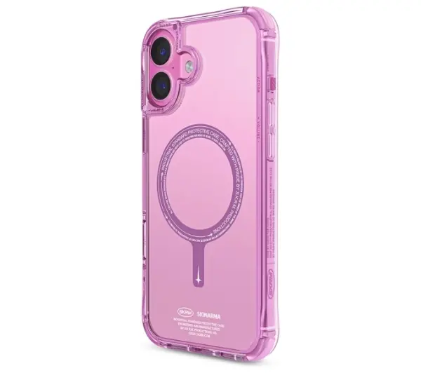 Skinarma Magnetic Charging do iPhone 16 Plus Różowy