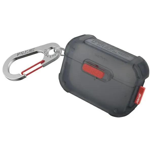 Etui na słuchawki Skinarma Mecha do AirPods Pro 2 Szary