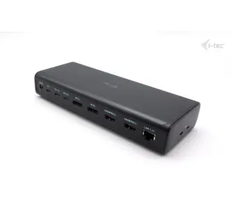 Stacja dokująca i-Tec CA6MONITORDOCKPD Universal 6x 4K/60Hz Display Docking Station + Power Delivery 140W Czarny