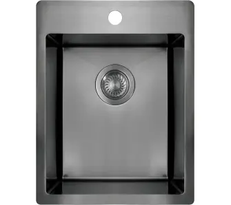 Zlewozmywak Deante Olfato Precious ZPO_D10E Stal szlachetna Titanium