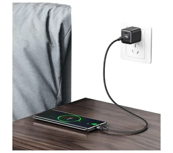 USAMS USB-A do USB-C 3A 1,2m Aluminum Alloy Data Cable SY Series