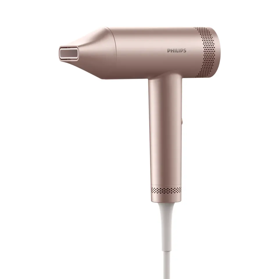 Suszarka do włosów Philips Hair Dryer Seria 8000 BHD837/10 Jonizacja Dyfuzor Zimny nawiew 1400W 3 prędkości 4 temperatury