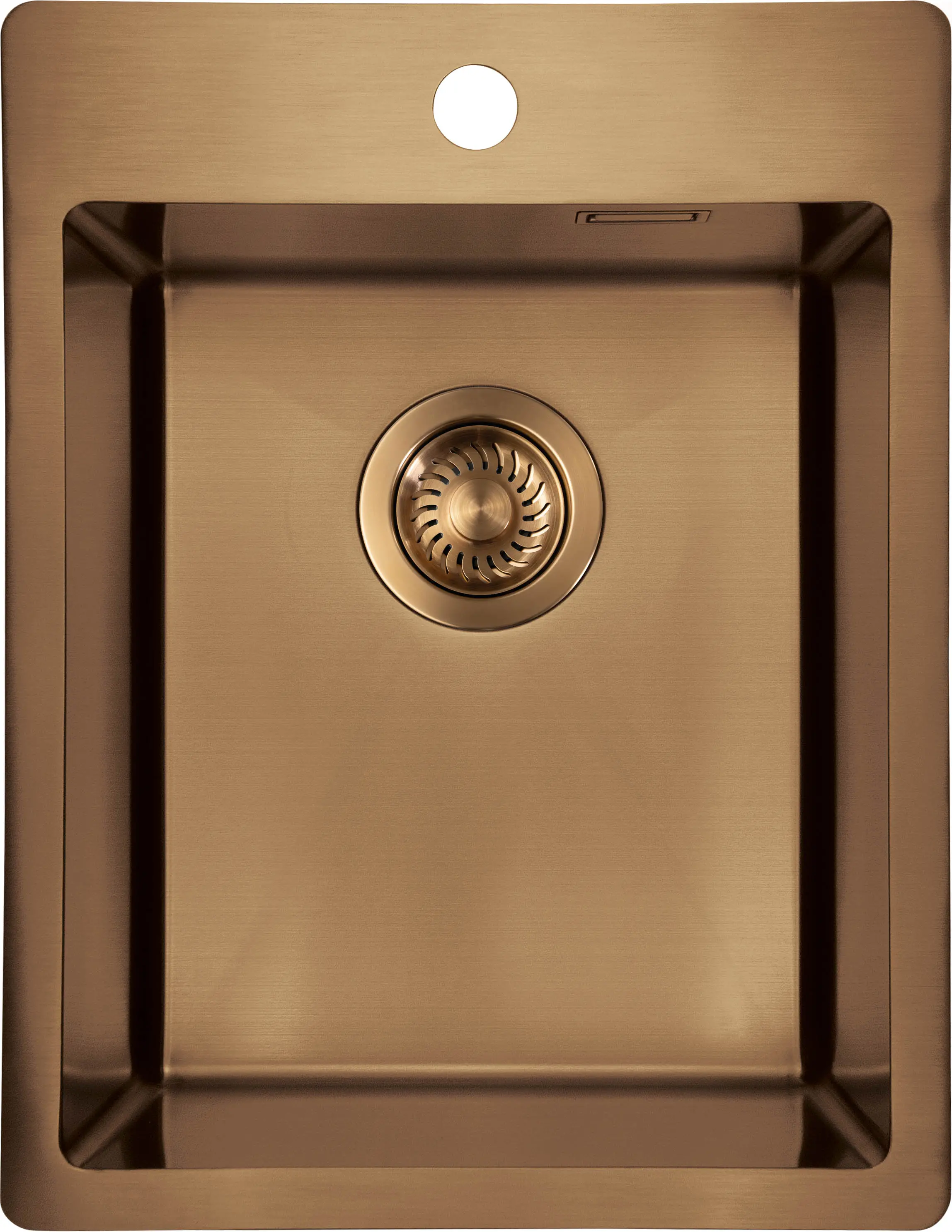 Zlewozmywak Deante Olfato Precious ZPO_C10E Stal szlachetna Brąz szczotkowany