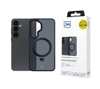 Etui 3mk Smoke Case Mag&Stand do Samsung Galaxy S25