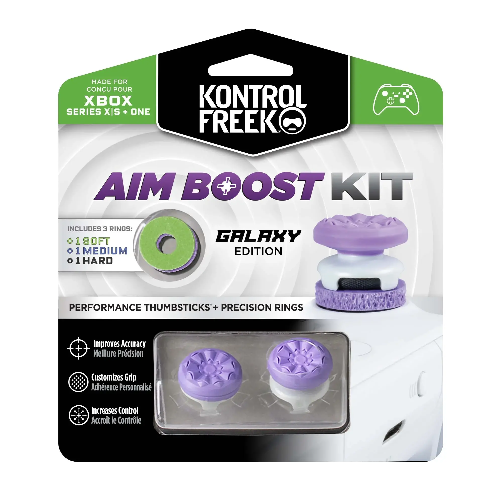 Nakładka SteelSeries Kontrolfreek RP-2807-XBX FPS Aim Boost Kit Galaxy Edition