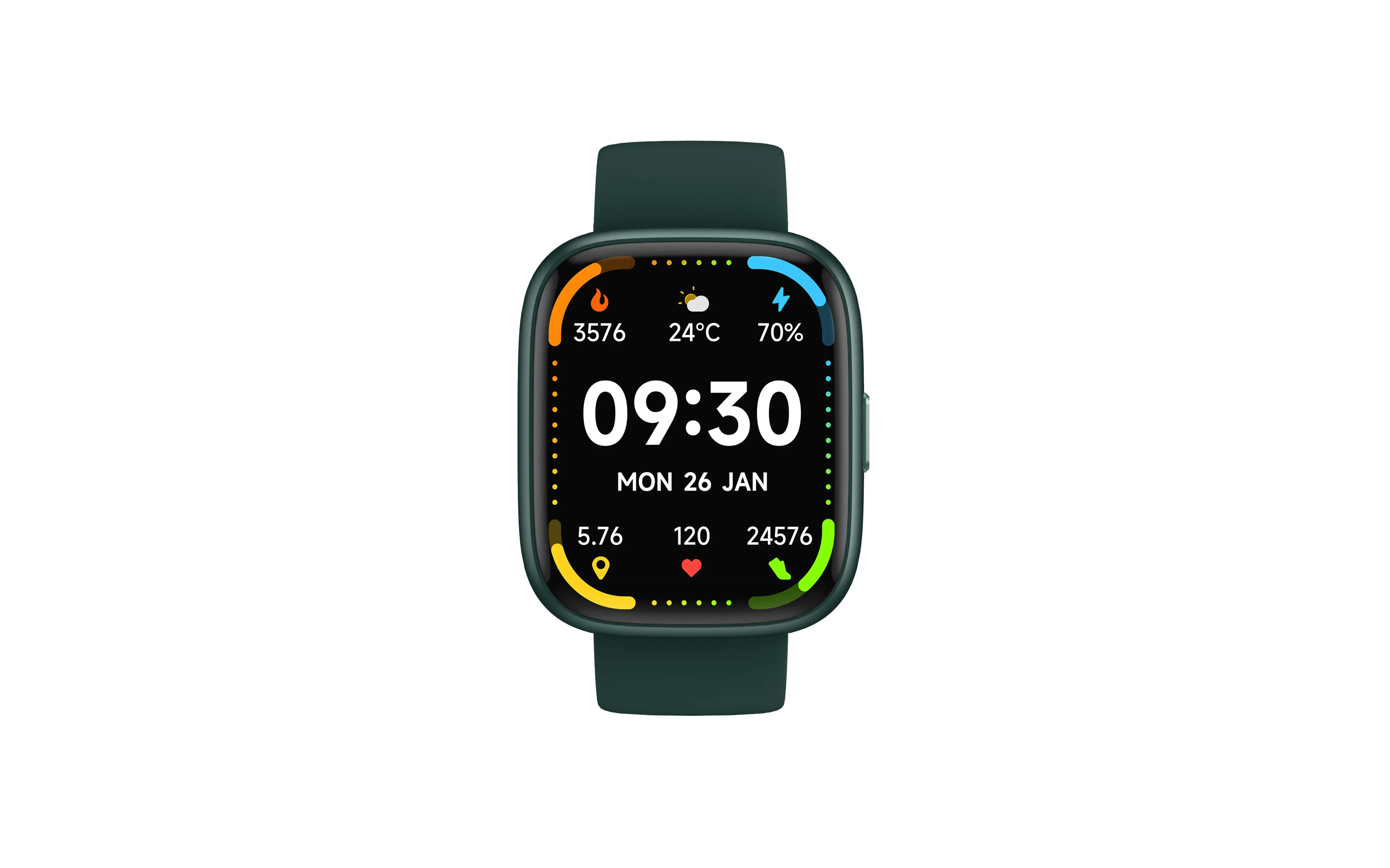 фото Смарт-годинник Maxcom Ecowatch 6 Green