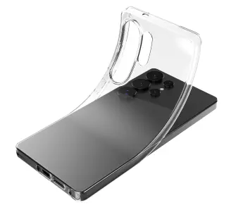 Etui Puro Cover 0.3 Nude do Galaxy S25 Ultra Przezroczysty