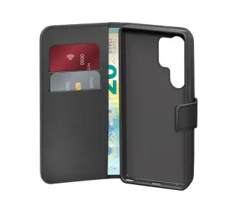 Etui Puro Case Wallet Stand do Galaxy S25 Ultra Czarny