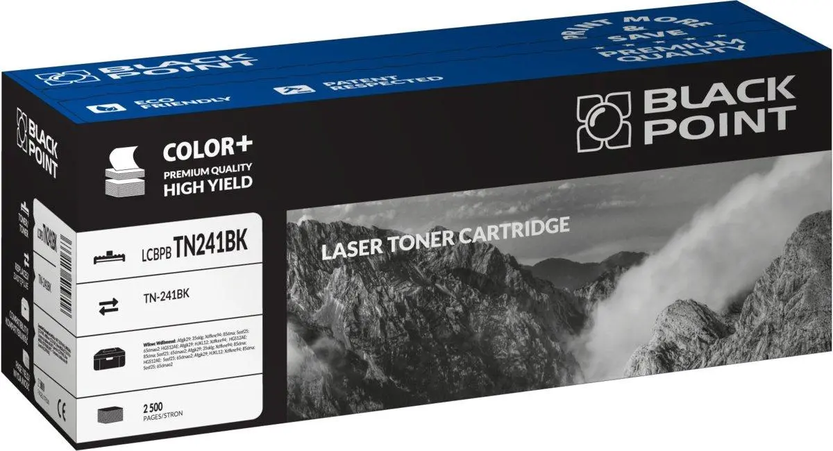 Toner Black Point LCBPBTN241BK (zamiennik TN-241BK) Czarny