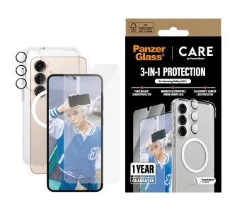 Etui PanzerGlass Flagship 3w1 do Galaxy S25 Plus