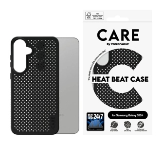 Etui PanzerGlass Feature Heat Beat do Galaxy S25 Czarny