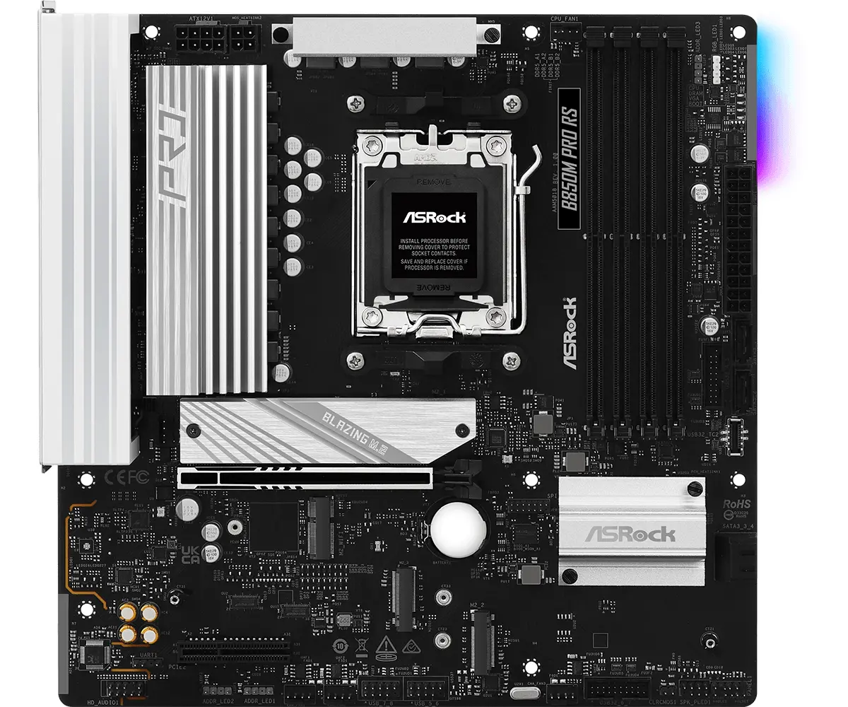фото Материнська плата ASRock B850M Pro RS