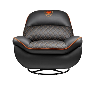 Cougar OVERLORD Gamingowa do 150kg Skóra ECO Czarno-pomarańczowy - Kup na Raty - RRSO 0%