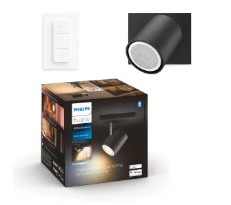 Oświetlenie punktowe Philips Hue White Ambiance Runner Czarny