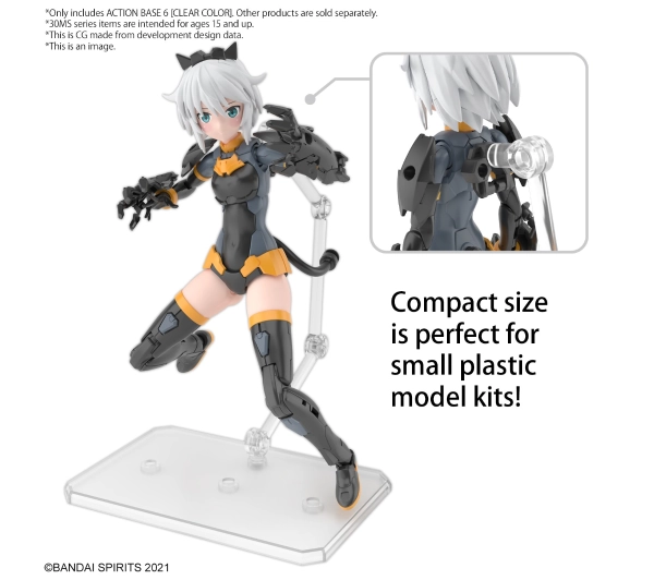 Bandai ACTION BASE 6 CLEAR