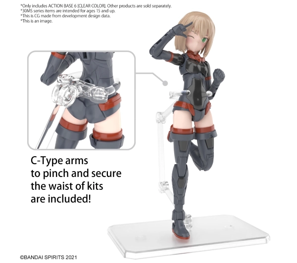 Bandai ACTION BASE 6 CLEAR