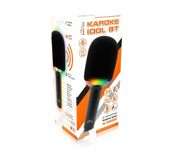 Media-Tech KARAOKE IDOL BT MT399 5W Czarny