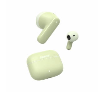 Słuchawki bezprzewodowe Hama TWS Freedom Light II Douszne Bluetooth 5.3 Zielony