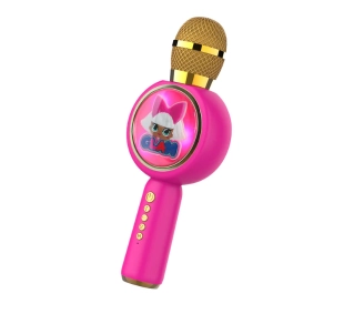 OTL Technologies LOL Suprise! GLAM! PopSing LED Light Up Wireless Karaoke 5W Ciemnoróżowy - ⚡ EURO HIT CENOWY! ⚡
