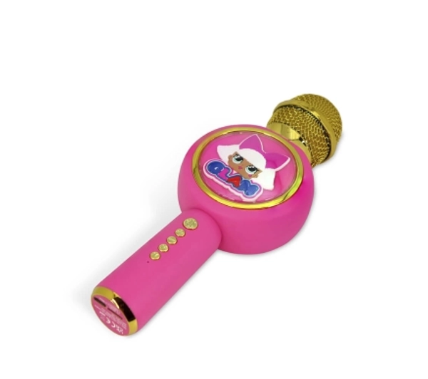 OTL Technologies LOL Suprise! GLAM! PopSing LED Light Up Wireless Karaoke 5W Ciemnoróżowy - ⚡ EURO HIT CENOWY! ⚡