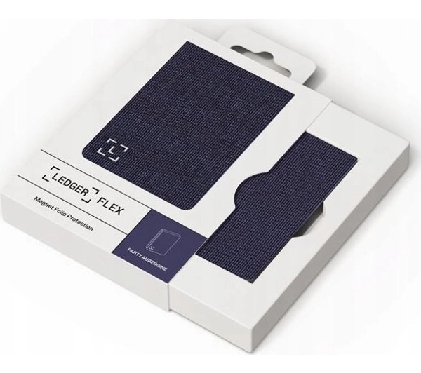 Ledger Magnet Folio na portfel Flex Fioletowy