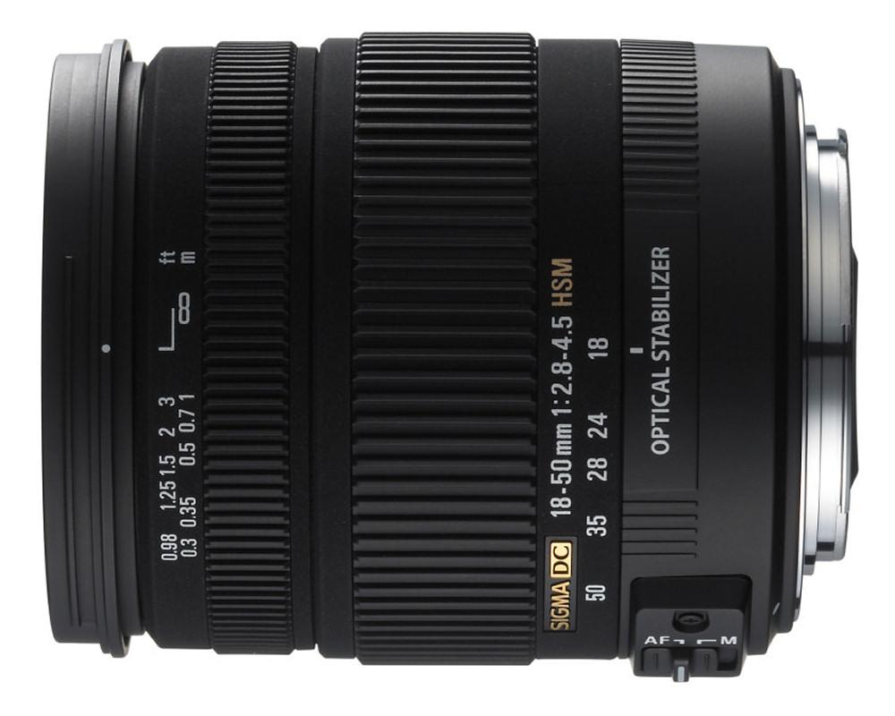 Sigma 18-50 mm f/2,8-4,5 DC OS HSM