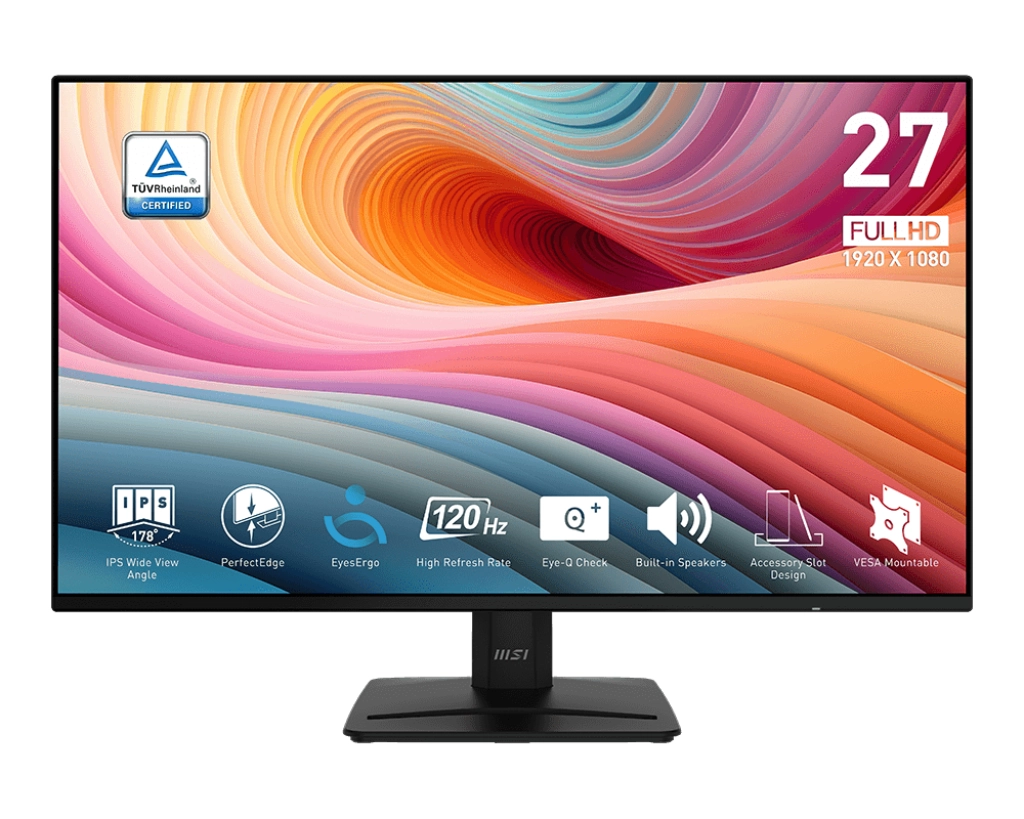 Monitor MSI PRO MP271A E2 27" Full HD IPS 120Hz 1ms MPRT