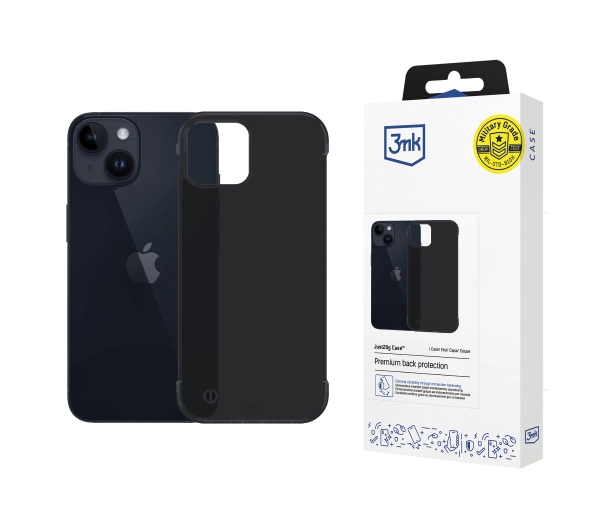 Etui 3MK Just20g Matt Case do Apple iPhone 14 Plus Czarny